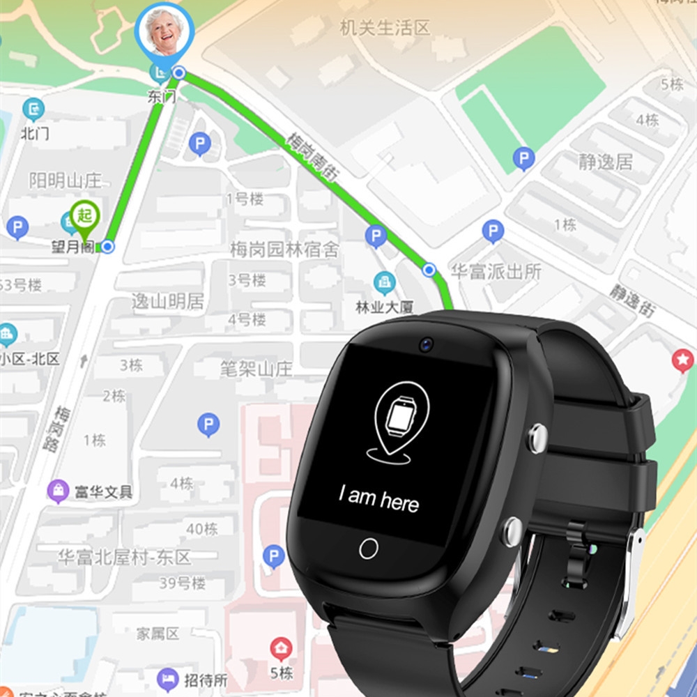 Fall Detection Watch - Watch For Old People Elderly Smart