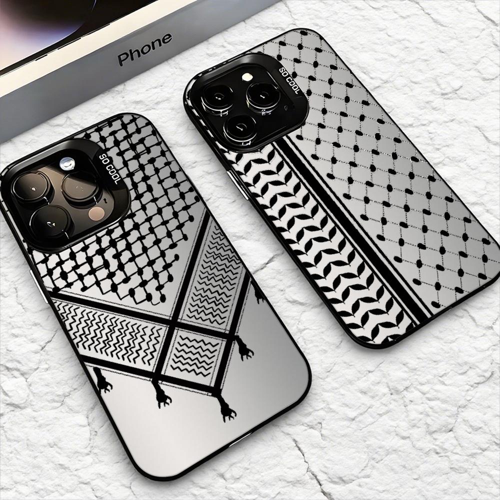 Keffiyeh P-Palestine Phone Cas - Apple Iphone 16 review and price