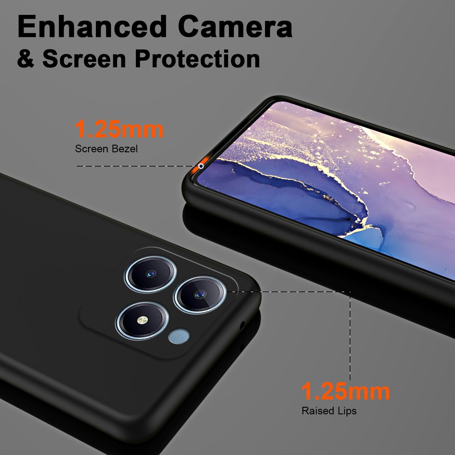 Flexible Liquid Silicone Case  - Realme Note 50 review and price
