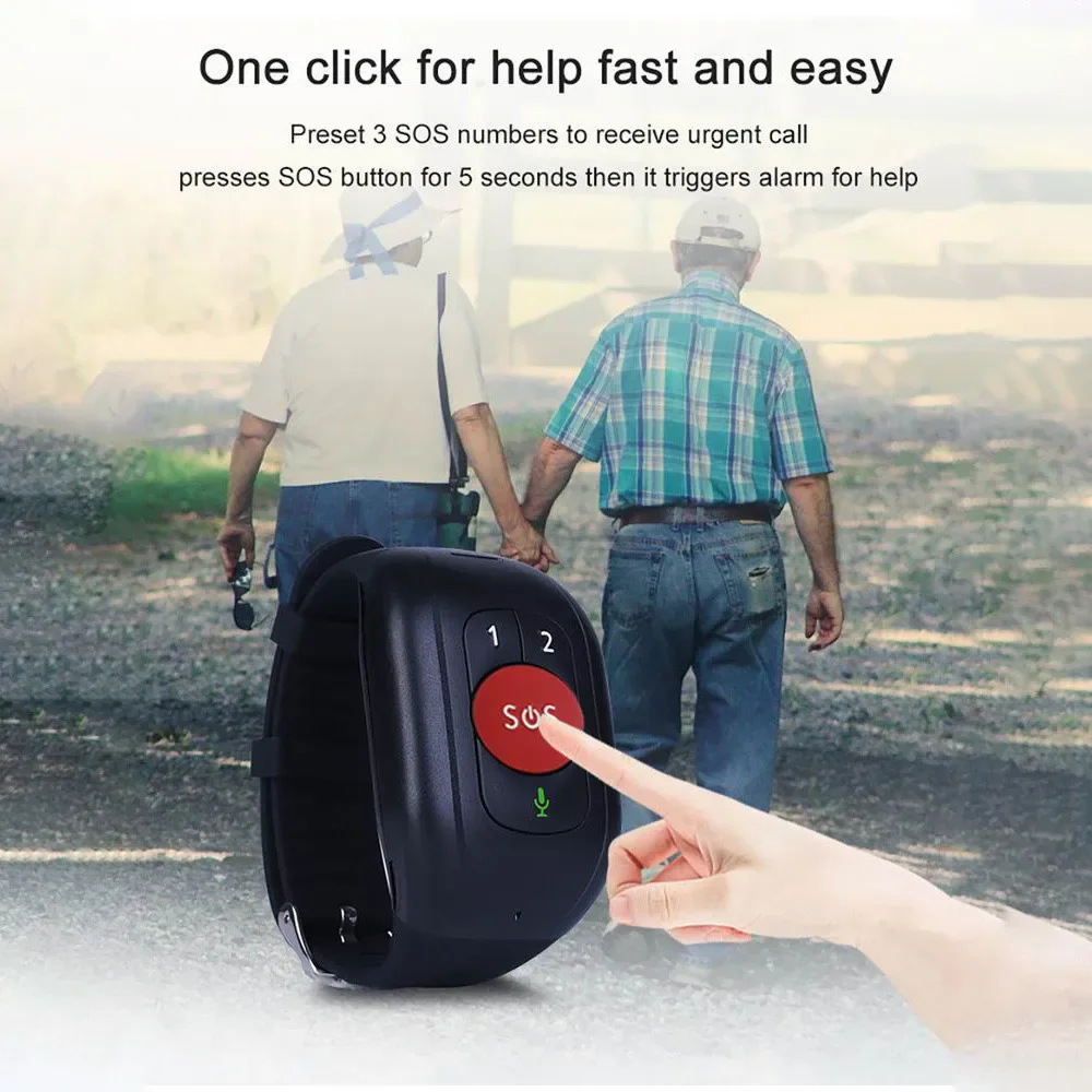 Elderly 4G LTE SOS Watch GPS T - Fall Detection Watch review and price