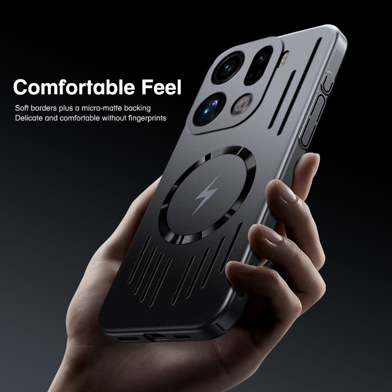 Breathable Hole Phone Case for - Oppo Find X8 review and price