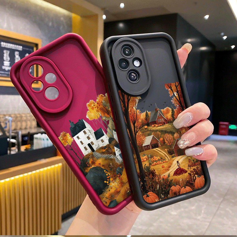 Retro Rural Building Autumn Sc - Huawei Mate 60 review and price