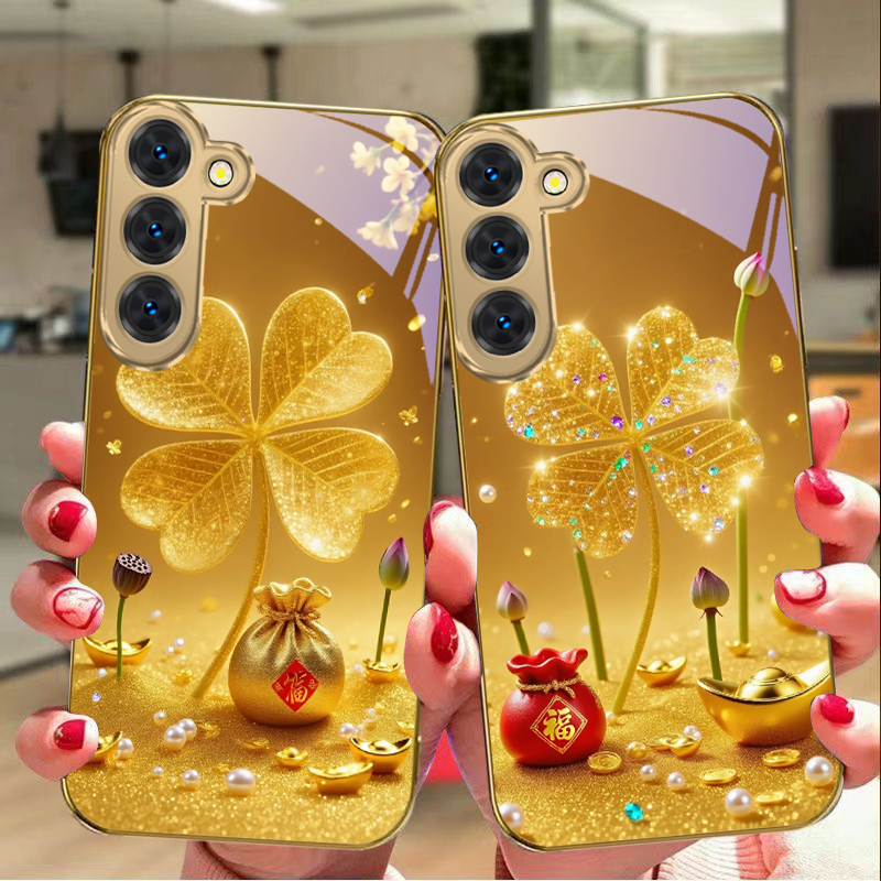 A huge golden clover For Samsu - Samsung Galaxy S24 review and price