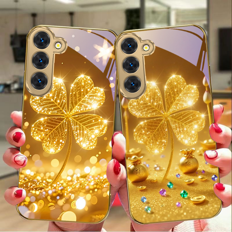 A huge golden clover For Samsu - Samsung Galaxy S24 review and price
