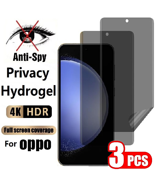 3Pcs Privacy Hydrogel Film For - Oppo A78 review and price