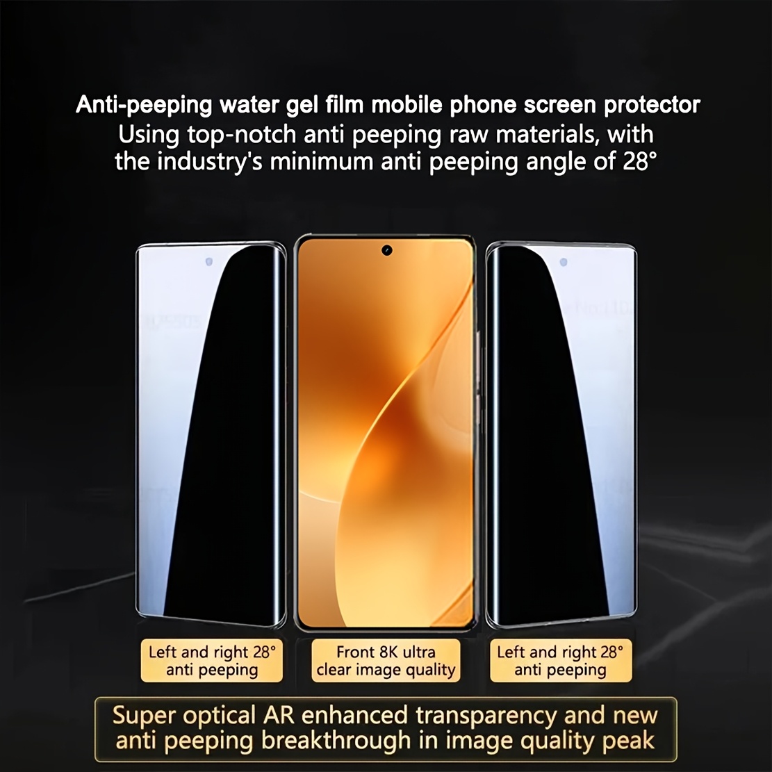 3Pcs Privacy Hydrogel Film For - Oppo A78 review and price