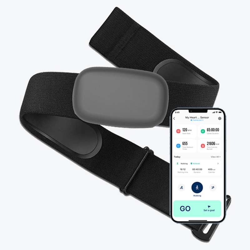 FITCENT5.3 Khz Chest Heart Rat - Breath Rate Monitor review and price