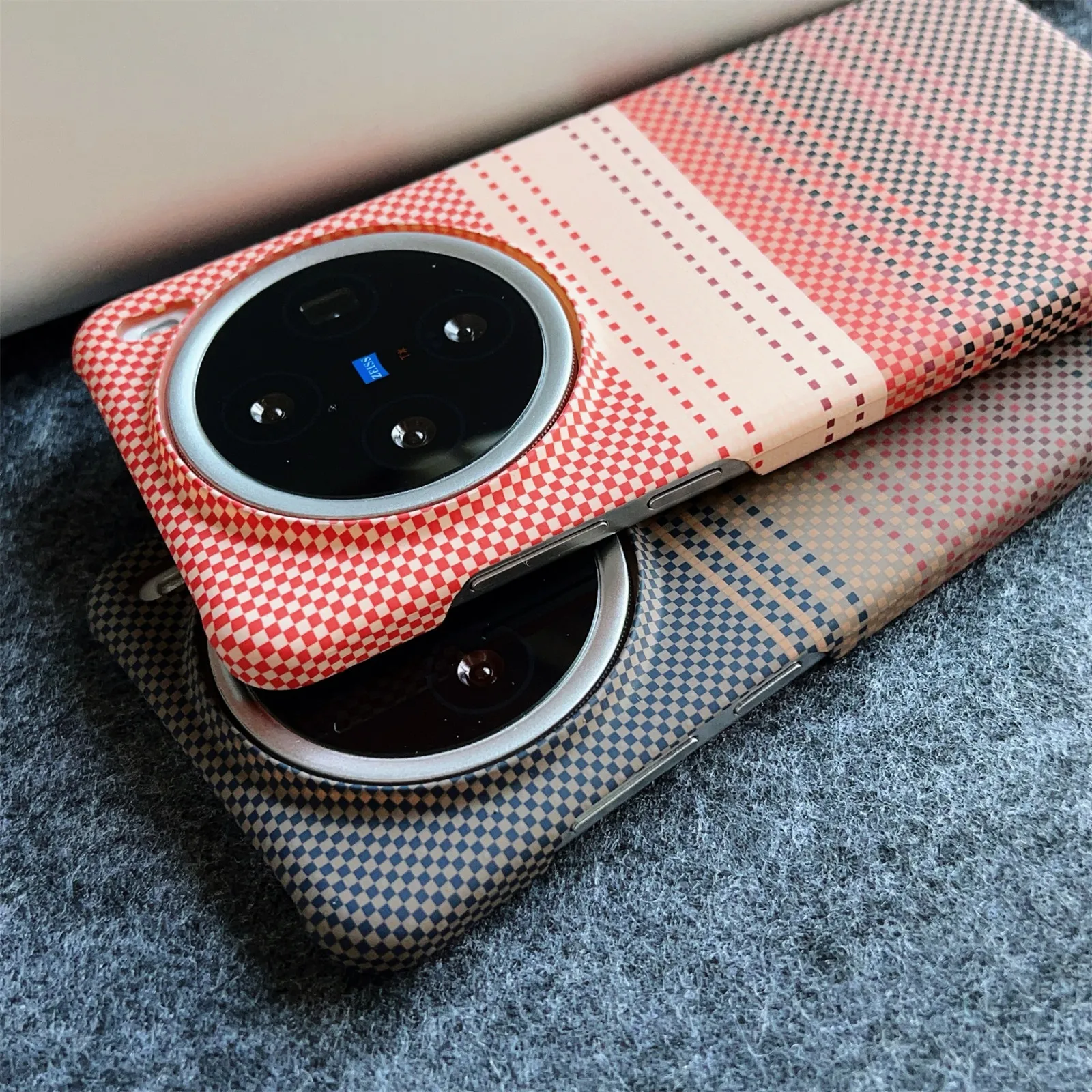Kevlar Carbon Fiber Cover For  - Vivo X200 review and price