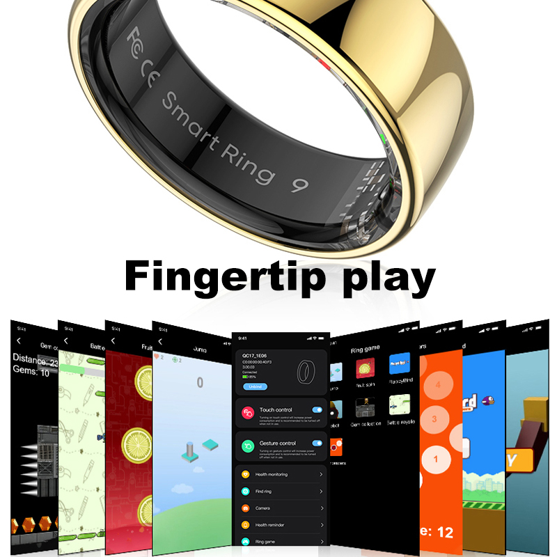 Smart Ring Men Women with Char - Temperature Ring Skin review and price
