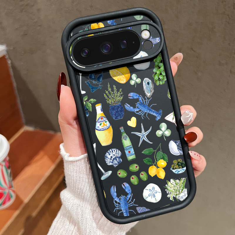 Ocean Whale Patterned TPU Phon - Google Pixel 9 review and price