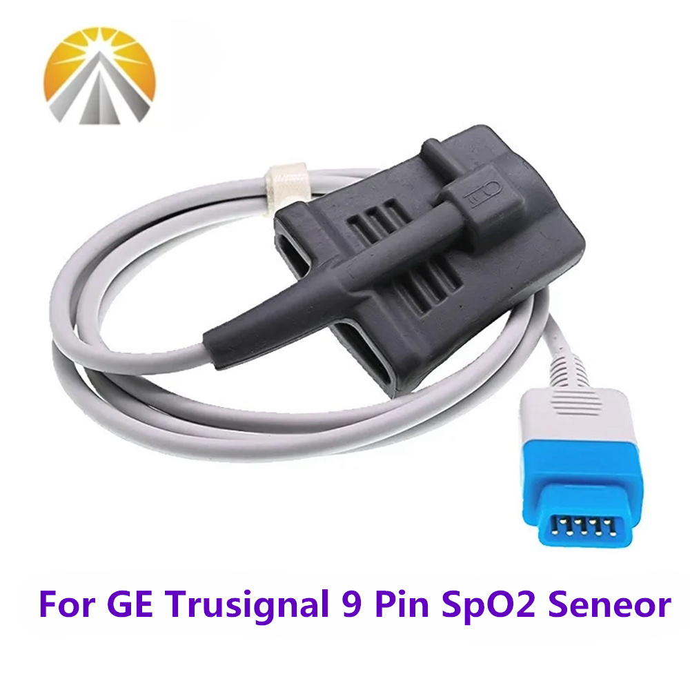 SPO2 Sensor 9 Pin For GE Datex - Breath Rate Monitor review and price