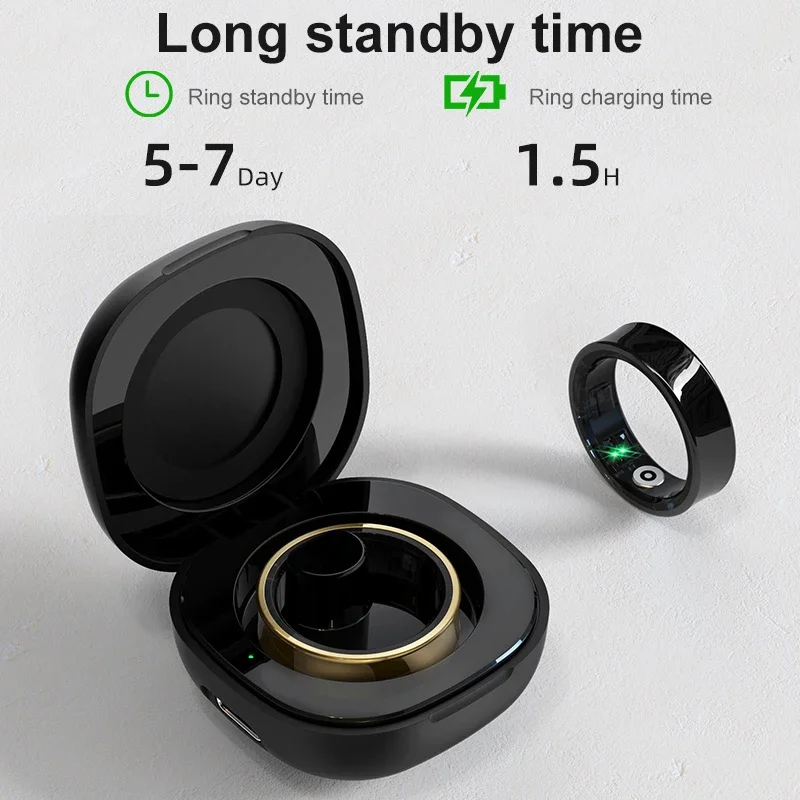 Smart Ring Men Women With Char - Temperature Ring Skin review and price