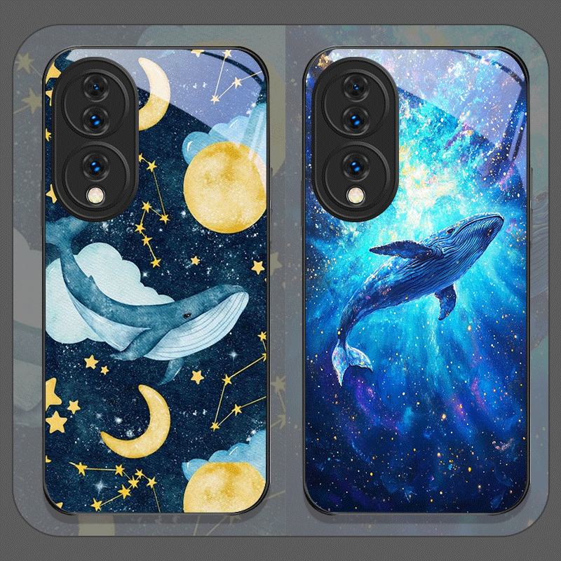 Cartoon Starry Sky Blue Whale  - Huawei Nova 12 review and price