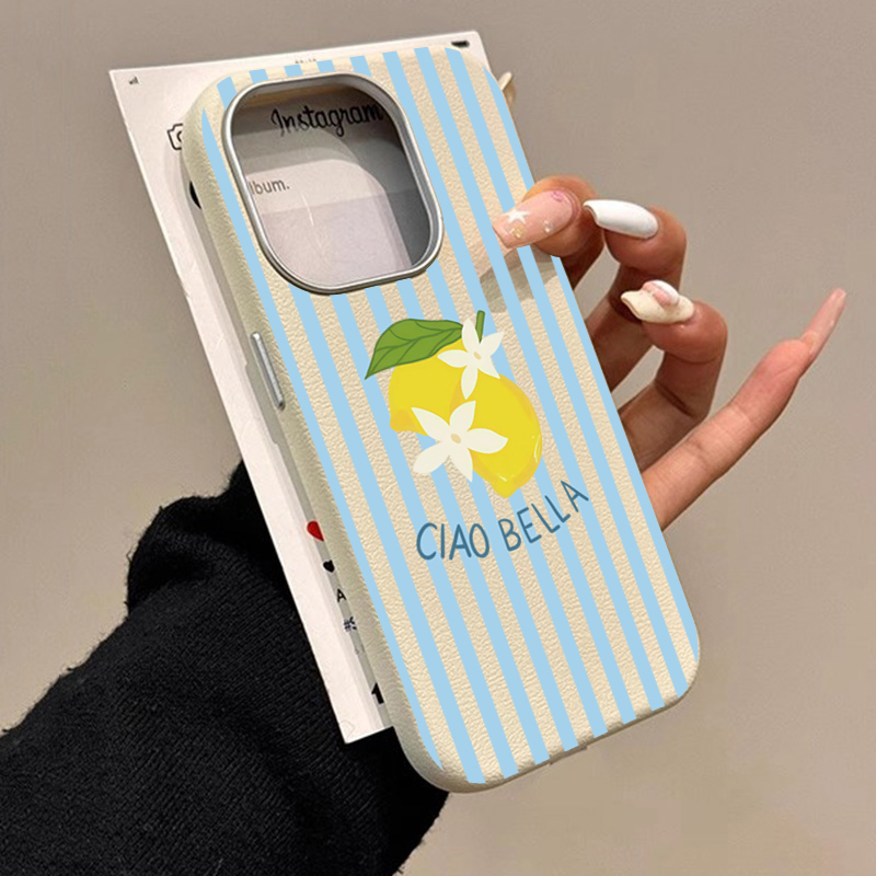 Lemon Striped Retro Design Sui - Samsung Galaxy A55 review and price