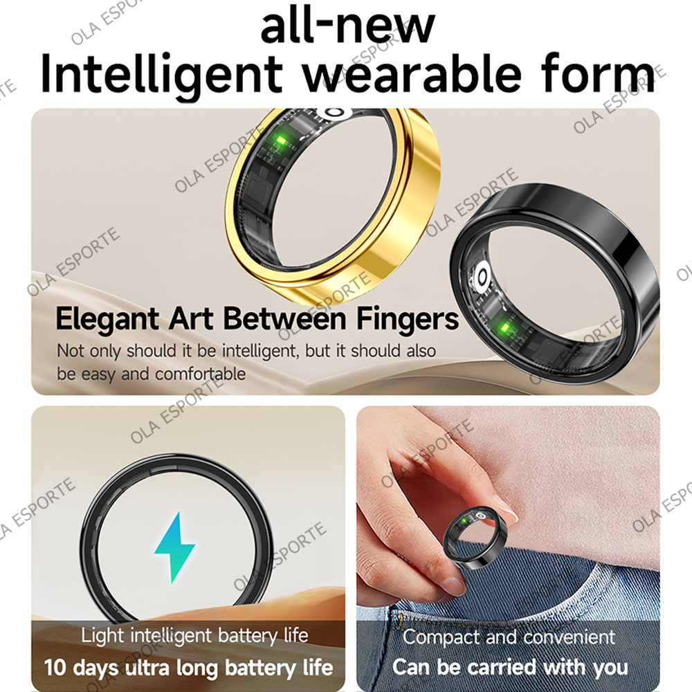 New R09 Smart Ring Men Women w - Temperature Ring Skin review and price