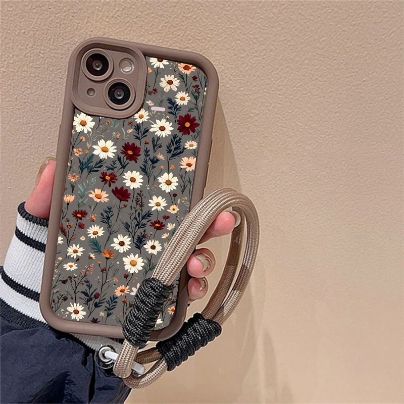 Flower Chain Lanyard Case For  - Vivo Y28 review and price