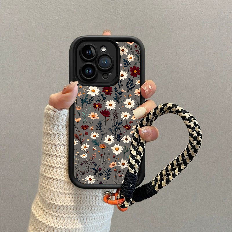 Flower Chain Lanyard Case For  - Vivo Y28 review and price