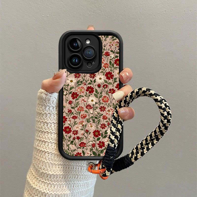 Flower Chain Lanyard Case For  - Vivo Y28 review and price