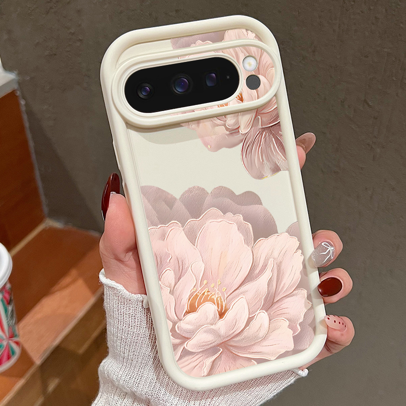 Pink Flowers Patterned Soft TP - Google Pixel 9 Pro review and price