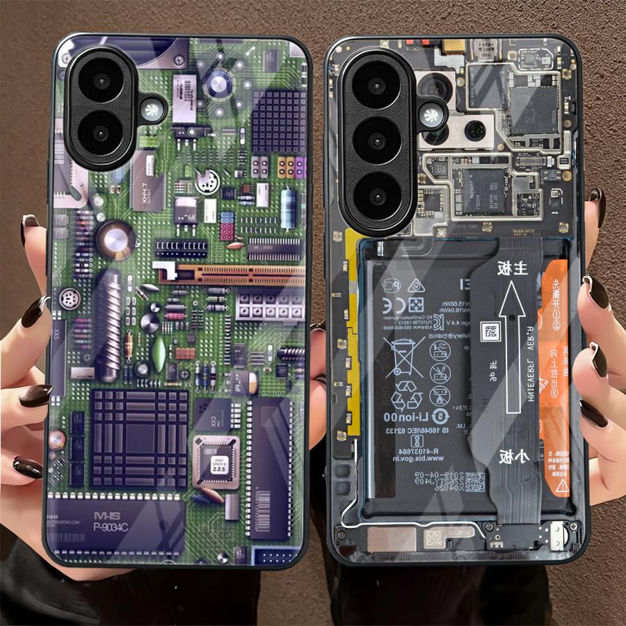 Glass Phone Cover Case for Sam - Samsung Galaxy A55 review and price