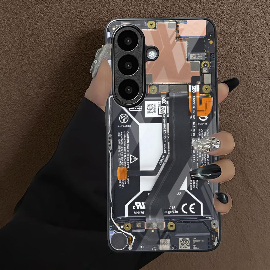 Glass Phone Cover Case for Sam - Samsung Galaxy A55 review and price