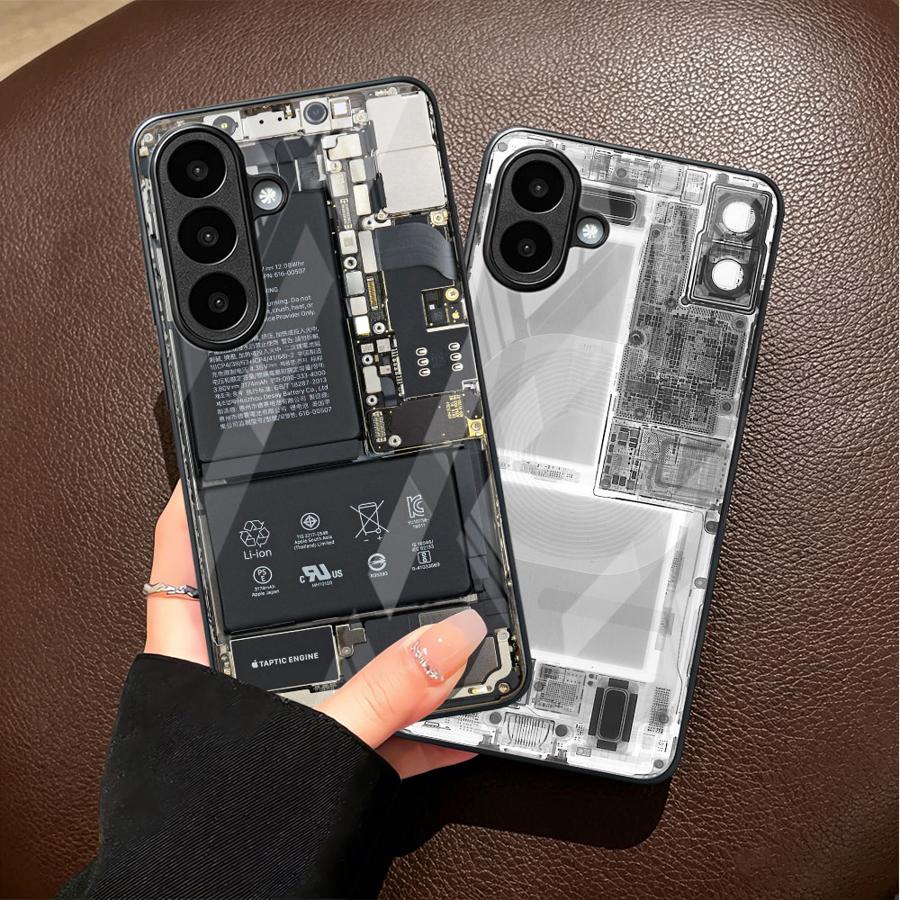 Glass Phone Cover Case for Sam - Samsung Galaxy A55 review and price