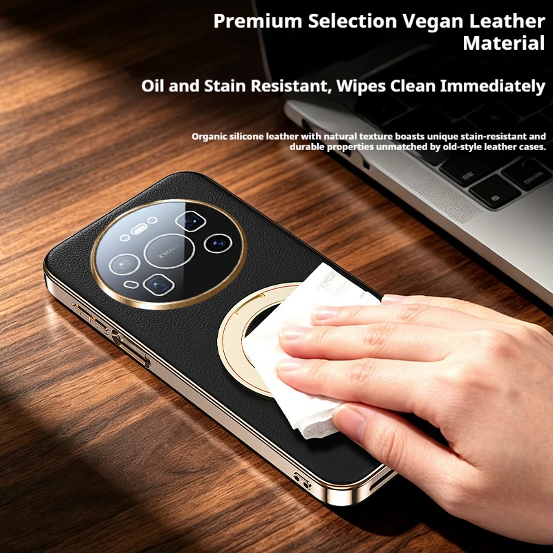 Luxury Leather Magnetic Phone  - Huawei Mate 60 review and price
