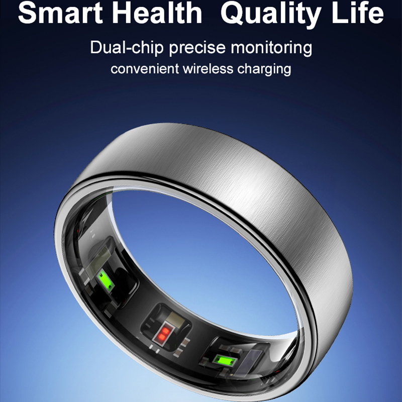 R10 Charging Case Smart Ring M - Temperature Ring Skin review and price