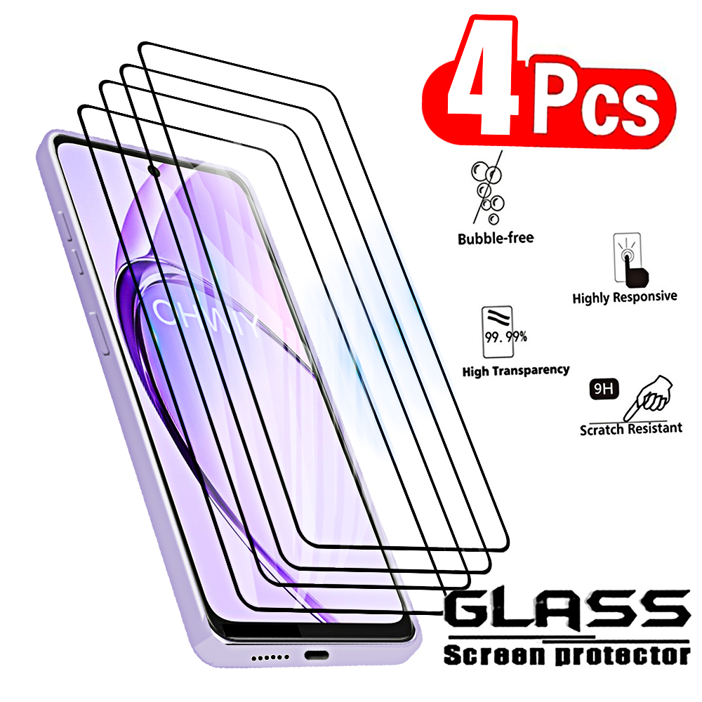 4Pcs Tempered Glass for Oppo A - Oppo A78 review and price