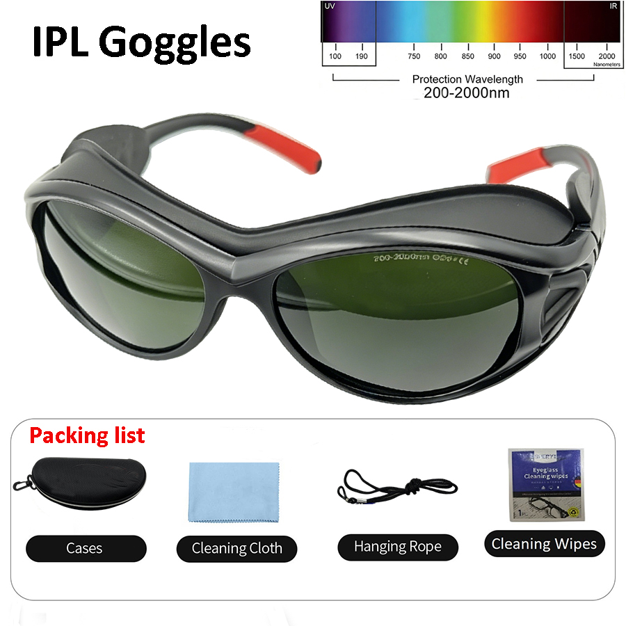 IPL Laser Hair Removal Glasses - Light Therapy Glasses review and price